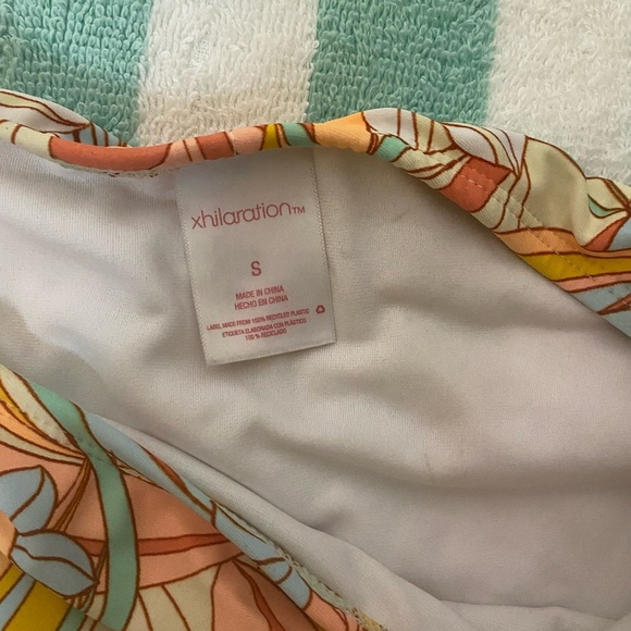 Xhilaration Tropical Print Bikini Bottom - Picture 3 of 5